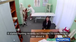 SexHospital Both doctor and nurse give new patient thorough