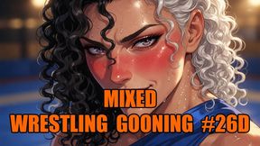 Mixed Wrestling Gooning #26D: Thighs That Break Champions (Animated, Music, Text)