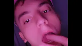 Peeping Twink Cleans Up Fresh Piss—Naughty 18+ Bathroom Fun