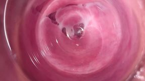 Camera deep inside Mia&#039;s teen pussy