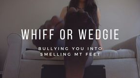 Whiff or Wedgie: Bullying You Into Smelling My Feet