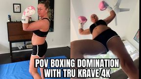 Pov boxing domination with Tru Krave 4k