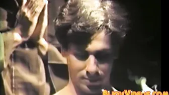 Vintage masked ritual with blowjobs and anal