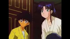 Aoshi Ignites Battle Fever with Fierce Blade Dance in Rurouni Thriller