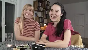 Swedish Selina makes Canadian Rylee feel good with hot lesbian action