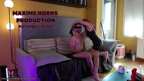 J'_&eacute_tais loin de me douter de la surprise que noochka2 m'_avait pr&eacute_par&eacute_e... Les yeux band&eacute_s, je me retrouve entre l...