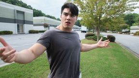 Str8 Chaser - Asian Amateurs Axel Kane and Kye Storm Pound Each Other in a Van