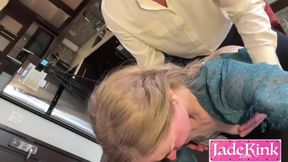 Kein Kondom? Kein Problem! Chef vögelt Neuling beim ersten Casting