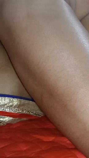 Memorable moment from &quot;Suhagraat Wali Chudai - Wedding night romance, newly married couple have sex&quot;