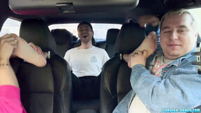 ”Dimitri Hops In For Some Foot Action With Matt & Ryder”