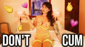 DON'T CUM: Finger Snapping JOI Spiral