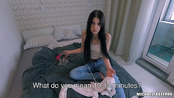 Unlucky Tenant Overstays Her Move Out Date And Pays For It With Her Tight Pussy - FULL VERSION