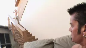 Sexy MILF Kelly Leigh deepthroat blowjob