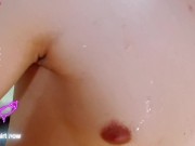 Caras de orgasmo mientras nos masturbamos y saco la lengua