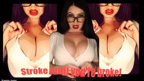 Stroke until you're broke, findom junkie!