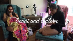 Donut and Balloon