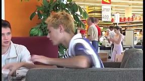 Eager Twinks Take Turns in Steamy Bareback Orgy