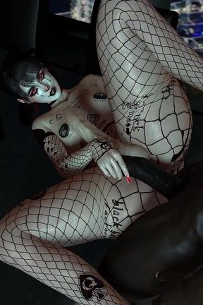 Goth Femboy Loves BBC (femboy Sex)