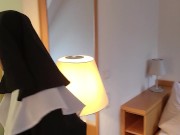 Disabled man meets a shy nun and reveals her secret