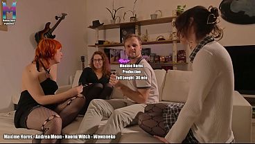 Two Trans Women and a Cis Girl Pegging Me With Huge Anal Dildos
