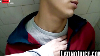 Latin Lovers Dark Secret Raw Sex in the Bathroom