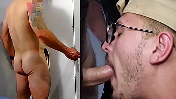 LUTADOR PROFISSIONAL CASADO DO PAU UNCUT GOZOU NA MINHA BOCA NO GLORYHOLE