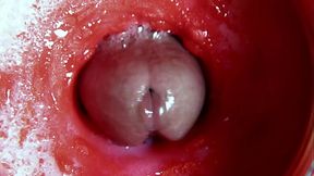 The most beautiful internal orgasm close-up! ASMR big cumshot!