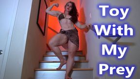 Toy with my Prey: Amazon Huntress is Going to Toy with You - Muscle Worship & Femdom POV Domina Andrea Rosu MOBILE