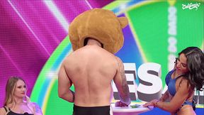 AULA DE BOQUETE COM CINCO GOSTOSAS NUAS