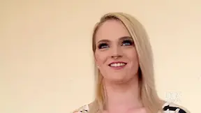 Wild Cat In Blue Eyed Casting For Porn Promise