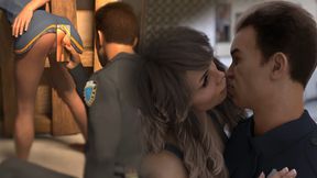 Naughty Neighbours - V0.59 - Marc captured Libby&#039;s pussy and asked Susan for a kiss - Highlight