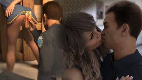 Naughty Neighbours - V0.59 - Marc captured Libby&#039;s pussy and asked Susan for a kiss - Highlight
