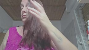 nicoletta s courage: shaving my head (twice!) for chemo - my act of strength and liberation - full and intense video 1080hd