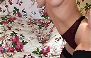 Karen White strips at bedtime