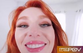 Lacy Lennon gets her throat drilled hard in doggystyle by a big cock