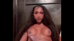 Big black tranny cock