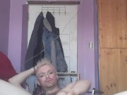 Jerk off in the window