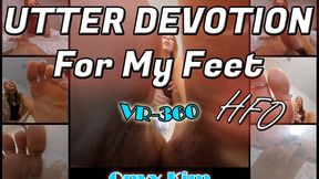 Utter devotion for my feet - HFO - VR360