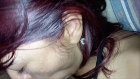 le hago un anal por primera vez, sufre y jadea de dolor pero le encanta, luego me chupa la pija.