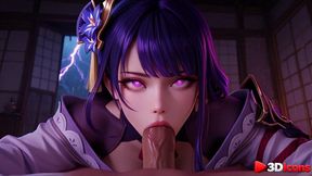 a thug broke into raiden shogun s place at night and fucked her in every hole [ai]