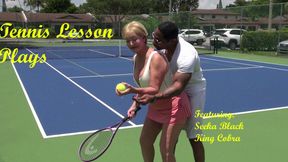 Seeka’s Tennis Lesson