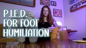 PIED For Foot Humiliation