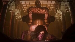 MK Mileena Monster Double Penetration