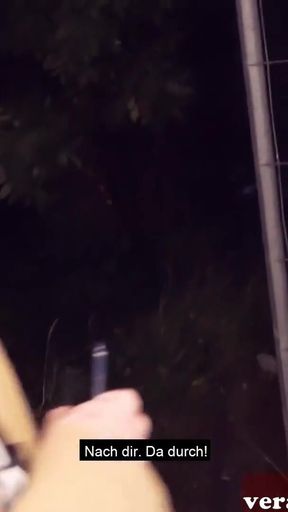 Spectacular moment from "Street fuck in Night Skinny Hooker and german pickup agent"