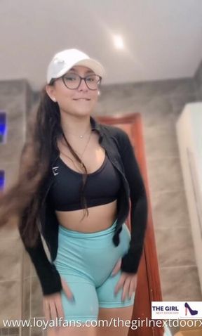 Just a quick shower after the gym... join me