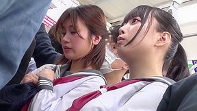 Nhdtb 827 - Chicks Finger Fucked To Orgasm In Public - Sara Nakamura