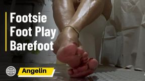 Bare feet touching each other when crossed (1)
