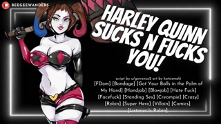 Harley Quinn Captures &amp; Interrogates You With Her Holes! || Erotic ASMR Roleplay for Men