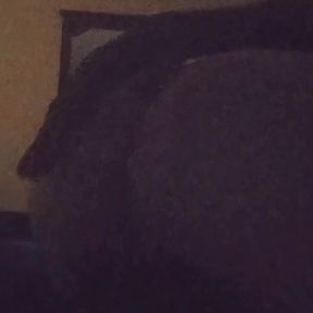Sissy gets discipline while sucking me off
