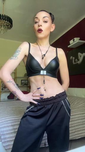 Tiny? Then You Know Where You Belong.Back in Chastity! 🤏🏻